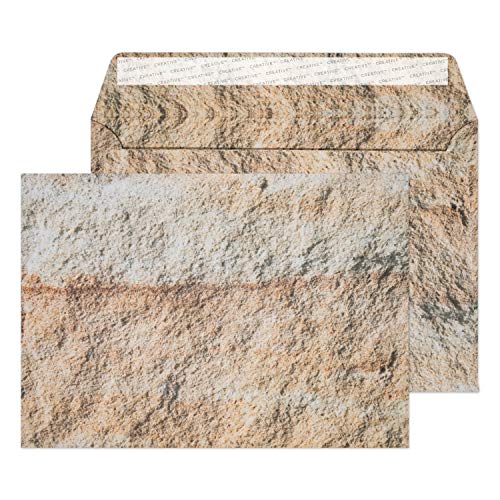 Blake Creative Senses NT354 Briefumschläge Haftklebung Mit Naturoptik Jurakalkstein C5 162 x 229 mm 135 g/m² | 125 Stück Blake Creative Senses NT354 Briefumschläge Haftklebung Mit Naturoptik Jurakalkstein C5 162 x 229 mm 135 g/m² | 125 Stück von Blake