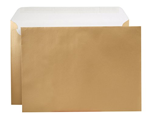 Blake Creative Shine 413 Briefumschläge Haftklebung Metallisch Gold C4 229 x 324 mm 130 g/m² | 250 Stück Blake Creative Shine 413 Briefumschläge Haftklebung Metallisch Gold C4 229 x 324 mm 130 g/m² | 250 Stück von Blake