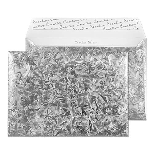 Blake Creative Shine 43EF392 Briefumschlag Metallisch Mit Holo Effekt Haftklebung verzinkter Stahl C5 162 x 229 mm 140 g/m² | 10 Stück Blake Creative Shine 43EF392 Briefumschlag Metallisch Mit Holo Effekt Haftklebung verzinkter Stahl C5 162 x 229 mm 140 g/m² | 10 Stück von Blake