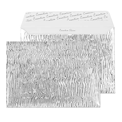 Blake Creative Shine 43EF393 Briefumschlag Metallisch Mit Holo Effekt Haftklebung Metallwelligkeit C5 162 x 229 mm 140 g/m² | 10 Stück Blake Creative Shine 43EF393 Briefumschlag Metallisch Mit Holo Effekt Haftklebung Metallwelligkeit C5 162 x 229 mm 140 g/m² | 10 Stück von Blake