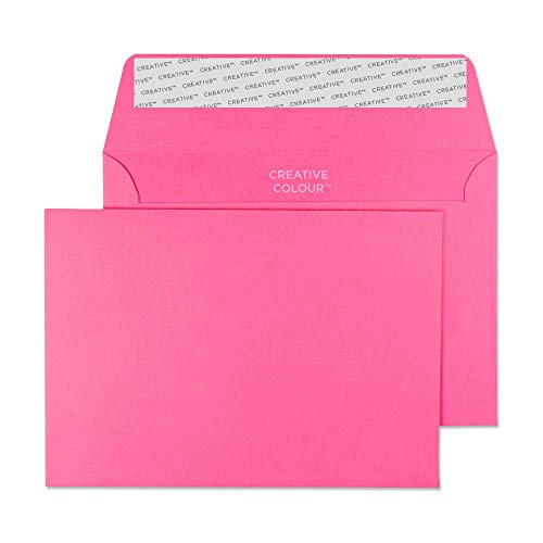 Blake Envelopes Creative Colour 102 Briefumschläge Haftklebung Flamingorosa C6 114 x 162 mm - 120g/m² | 500 Stück von Blake