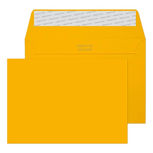 Blake Envelopes Creative Colour 104 Briefumschläge Haftklebung Ei Gelb C6 114 x 162 mm - 120g/m² | 500 Stück von Blake