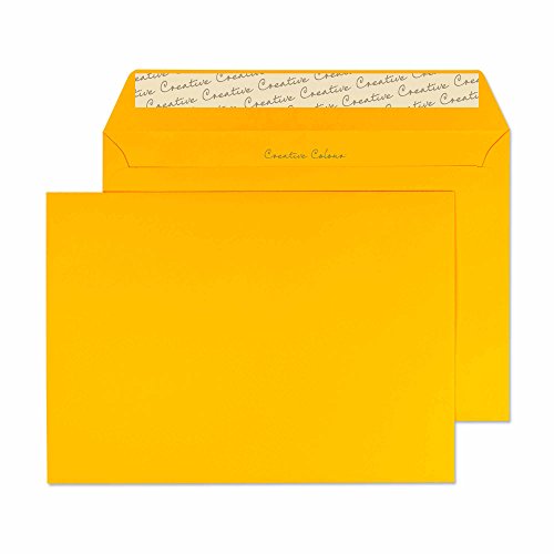 Blake Envelopes Creative Colour 304 Briefumschläge Haftklebung Ei Gelb C5 162 x 229 mm - 120g/m² | 500 Stück Blake Envelopes Creative Colour 304 Briefumschläge Haftklebung Ei Gelb C5 162 x 229 mm - 120g/m² | 500 Stück von Blake