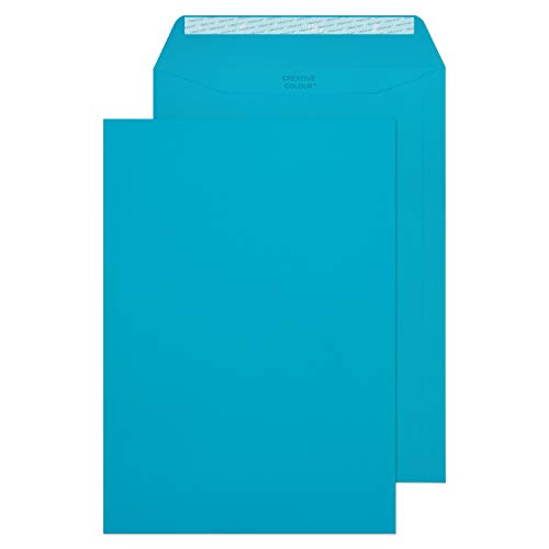 Blake Envelopes Creative Colour 409 Briefumschläge Haftklebung Cocktail Blau C4 229 x 324 mm - 120g/m² | 250 Stück von Blake