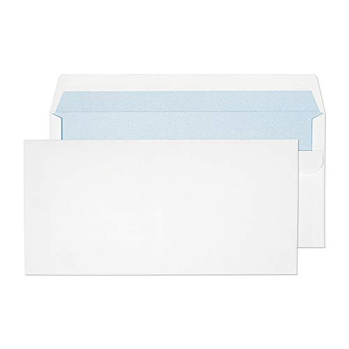 Blake Envelopes Purely Everyday 13882/50 PR Briefümschlage Selbstklebend Weiß DL 110 x 220 mm 90 g/m² | 50 Stück von Blake