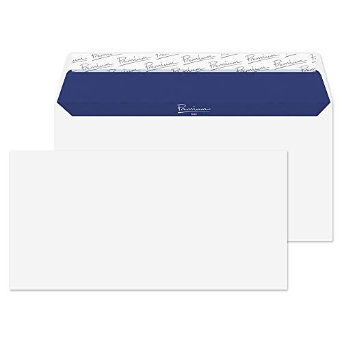 Blake Premium Pure RP81254 Recycling Briefumschläge Haftklebung Super Weiß Wove DL 110 x 220 mm 120 g/m² | 25 Stück Blake Premium Pure RP81254 Recycling Briefumschläge Haftklebung Super Weiß Wove DL 110 x 220 mm 120 g/m² | 25 Stück von Blake