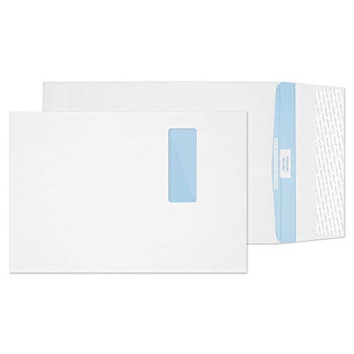Blake Premium Secure TR9901 Briefumschläge, reißfest, C4, 324 x 229 x 25 mm, 125 g/m², 100 Stück Blake Premium Secure TR9901 Briefumschläge, reißfest, C4, 324 x 229 x 25 mm, 125 g/m², 100 Stück von Blake