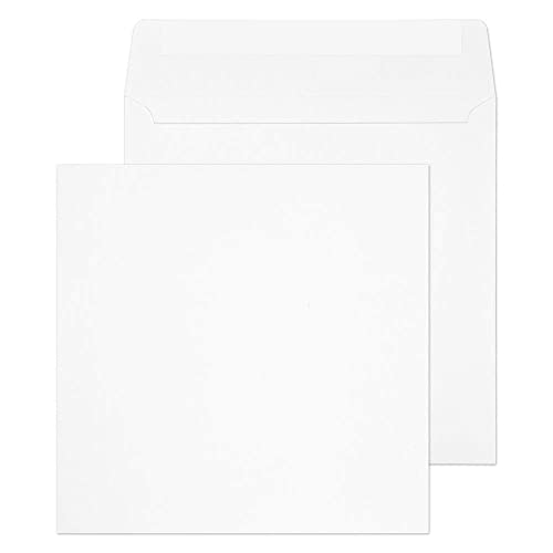 Blake Purely Everyday 0170PS Quadratsicher Briefumschläge Haftklebung Weiß 170 x 170 mm - 100g/m² | 500 Stück von Blake