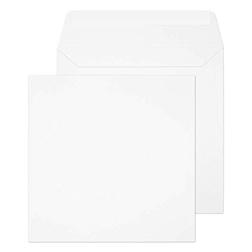 Blake Purely Everyday 0220PS Quadratsicher Briefumschläge Haftklebung Ultra Weiß Wove 220 x 220 mm - 120g/m² | 250 Stück Blake Purely Everyday 0220PS Quadratsicher Briefumschläge Haftklebung Ultra Weiß Wove 220 x 220 mm - 120g/m² | 250 Stück von Blake