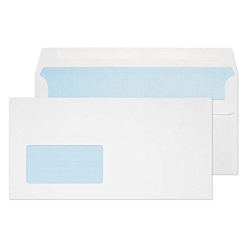 Blake Purely Everyday 16884 Briefumschlag Selbstklebend Mit niedriges Fenster Weiß DL+ 121 x 235 mm 90 g/m² | 1000 Stück Blake Purely Everyday 16884 Briefumschlag Selbstklebend Mit niedriges Fenster Weiß DL+ 121 x 235 mm 90 g/m² | 1000 Stück von Blake
