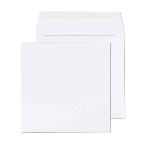 Blake Purely Everyday 2155PS Quadratsicher Briefumschläge Haftklebung Ultra Weiß Wove 155 x 155 mm - 120g/m² | 500 Stück Blake Purely Everyday 2155PS Quadratsicher Briefumschläge Haftklebung Ultra Weiß Wove 155 x 155 mm - 120g/m² | 500 Stück von Blake