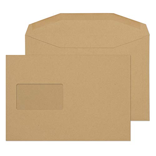 Blake Purely Everyday 4402CBC Manila-Versandtaschen, C5+, gummiert, 162 x 235 mm, 80 g/m², 500 Stück Blake Purely Everyday 4402CBC Manila-Versandtaschen, C5+, gummiert, 162 x 235 mm, 80 g/m², 500 Stück von Blake