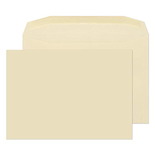 Blake Purely Everyday C8177 Kuvertierhüllen Briefumschläge Naßklebung Creme C4 229 x 324 mm - 100g/m² | 250 Stück von Blake