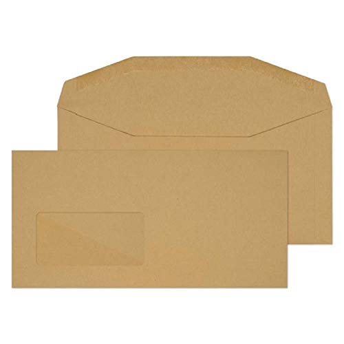 Blake Purely Everyday DL+ 2704 Versandtaschen, gummiert, 114 x 229 mm, 80 g/m², 1000 Stück Blake Purely Everyday DL+ 2704 Versandtaschen, gummiert, 114 x 229 mm, 80 g/m², 1000 Stück von Blake
