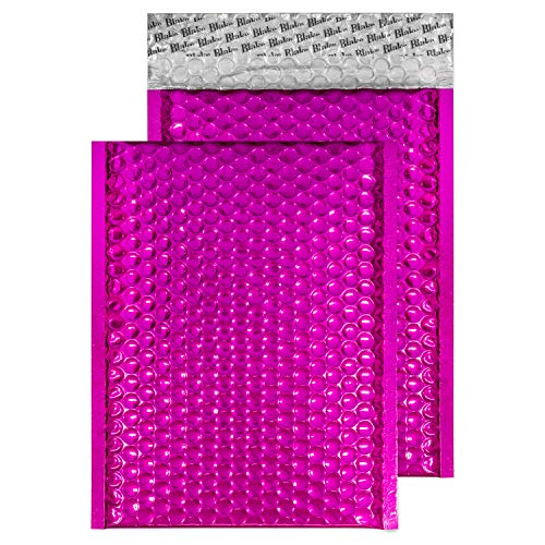 Blake Purely Packaging MBP250 Luftpolsterversandtasche Haftklebung Pink C5+ 250 x 180 mm | 100 Stück von Blake