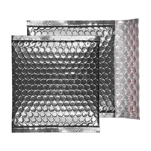 Blake Purely Packaging MBS165 Luftpolsterversandtasche Haftklebung Silber Metallic CD 165 x 165 mm | 100 Stück Blake Purely Packaging MBS165 Luftpolsterversandtasche Haftklebung Silber Metallic CD 165 x 165 mm | 100 Stück von Blake