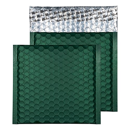 Blake Purely Packaging MTBRG165 Quadratische Metallische Luftpolsterversandtasche Haftklebung Matt Britisches Rennsport Grün 165 x 165 mm | 100 Stück Blake Purely Packaging MTBRG165 Quadratische Metallische Luftpolsterversandtasche Haftklebung Matt Britisches Rennsport Grün 165 x 165 mm | 100 Stück von Blake
