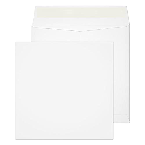 Blake Purely Packaging OP720 Optima Ultra Weiß Karte Haftklebung Briefumschläge 210g/m² 220 x 220 mm | 250 Stück Blake Purely Packaging OP720 Optima Ultra Weiß Karte Haftklebung Briefumschläge 210g/m² 220 x 220 mm | 250 Stück von Blake