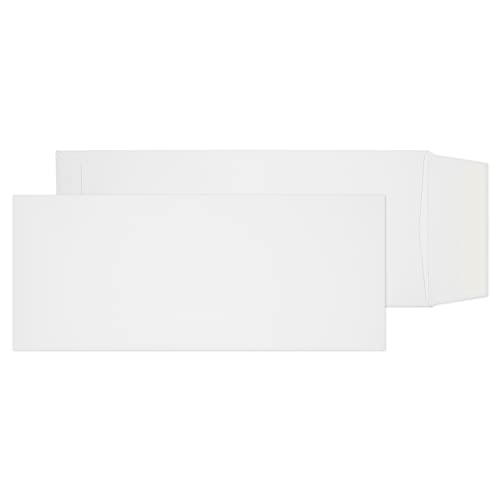 Blake Purely Packaging OP740 Optima Ultra Weiß Karte Haftklebung Briefumschläge 210g/m² 305 x 127 mm | 250 Stück von Blake