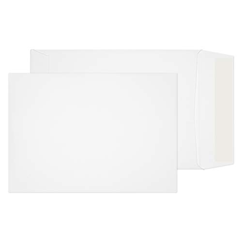 Blake Purely Packaging OP750 Optima Ultra Weiß Karte Haftklebung Briefumschläge 210g/m² 324 x 229 mm | 125 Stück von Blake