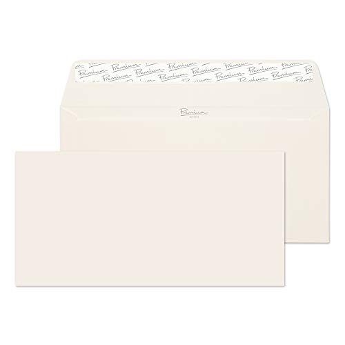 Premium Business 71882 Briefumschläge Haftklebung Auster Wove DL 110 x 220 mm - 120g/m² | 500 Stück Premium Business 71882 Briefumschläge Haftklebung Auster Wove DL 110 x 220 mm - 120g/m² | 500 Stück von Blake