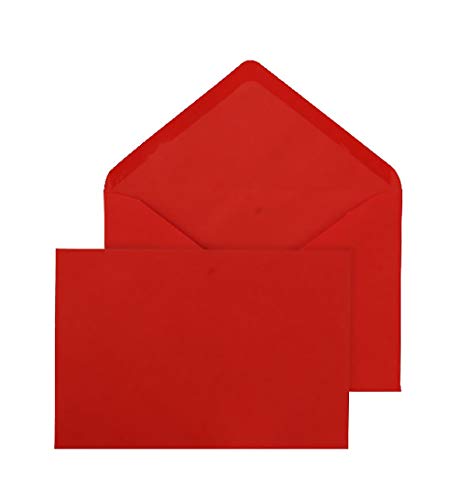 Purely Everyday 133 x 185 mm, Banker Einladung, gummiert, Rot, 500 Stück Purely Everyday 133 x 185 mm, Banker Einladung, gummiert, Rot, 500 Stück von Blake