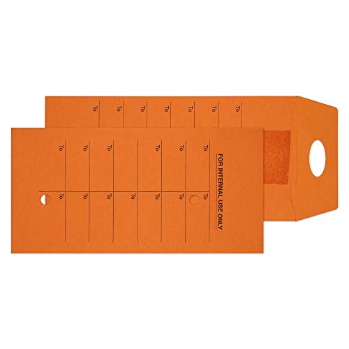 Purely Everyday Briefumschläge, DL, 110 x 220 mm, innen Mail Briefumschläge, mit Druckverschluss, strapazierfähig, wiederverschließbar, Manila, Orange, 1000 Stück Purely Everyday Briefumschläge, DL, 110 x 220 mm, innen Mail Briefumschläge, mit Druckverschluss, strapazierfähig, wiederverschließbar, Manila, Orange, 1000 Stück von Blake