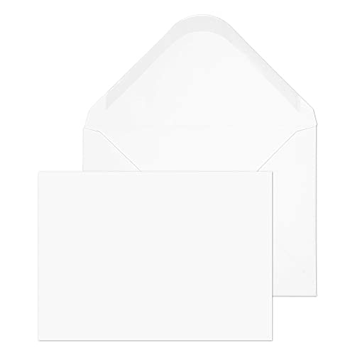 Purely Everyday ENV2208 Briefumschläge Naßklebung Ultra Weiß Wove 133 x 185 mm - 120g/m² | 500 Stück Purely Everyday ENV2208 Briefumschläge Naßklebung Ultra Weiß Wove 133 x 185 mm - 120g/m² | 500 Stück von Blake