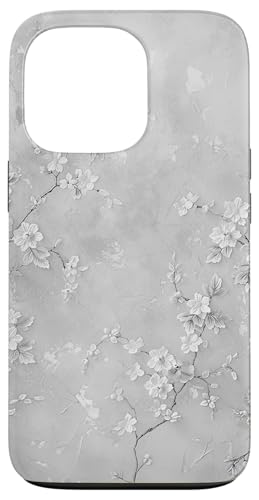 Weiß mit Blumenmuster Hülle für iPhone 13 Pro Weiß mit Blumenmuster Hülle für iPhone 13 Pro von Blanc Floral Pattern