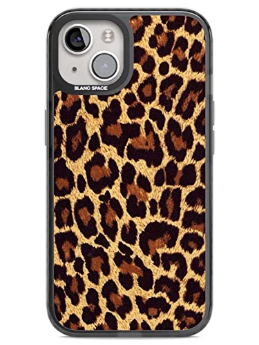 Gold Leopard Print Impact Handyhülle für iPhone 14 TPU Schutzhülle Leicht Starke Cover mit Hot Fashion Wildlife Tierdruck Gepard Katze von Blanc Space