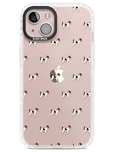 Schutzhülle für iPhone 14, TPU, leicht, robust, mit durchsichtigem Rassen, Motiv Jack Russell Terrier von Blanc Space