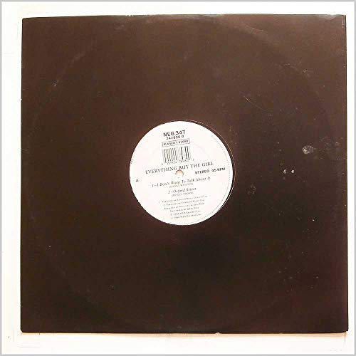 I don't want to talk about it (1988) [Vinyl Single] von BLANCO Y NEGRO