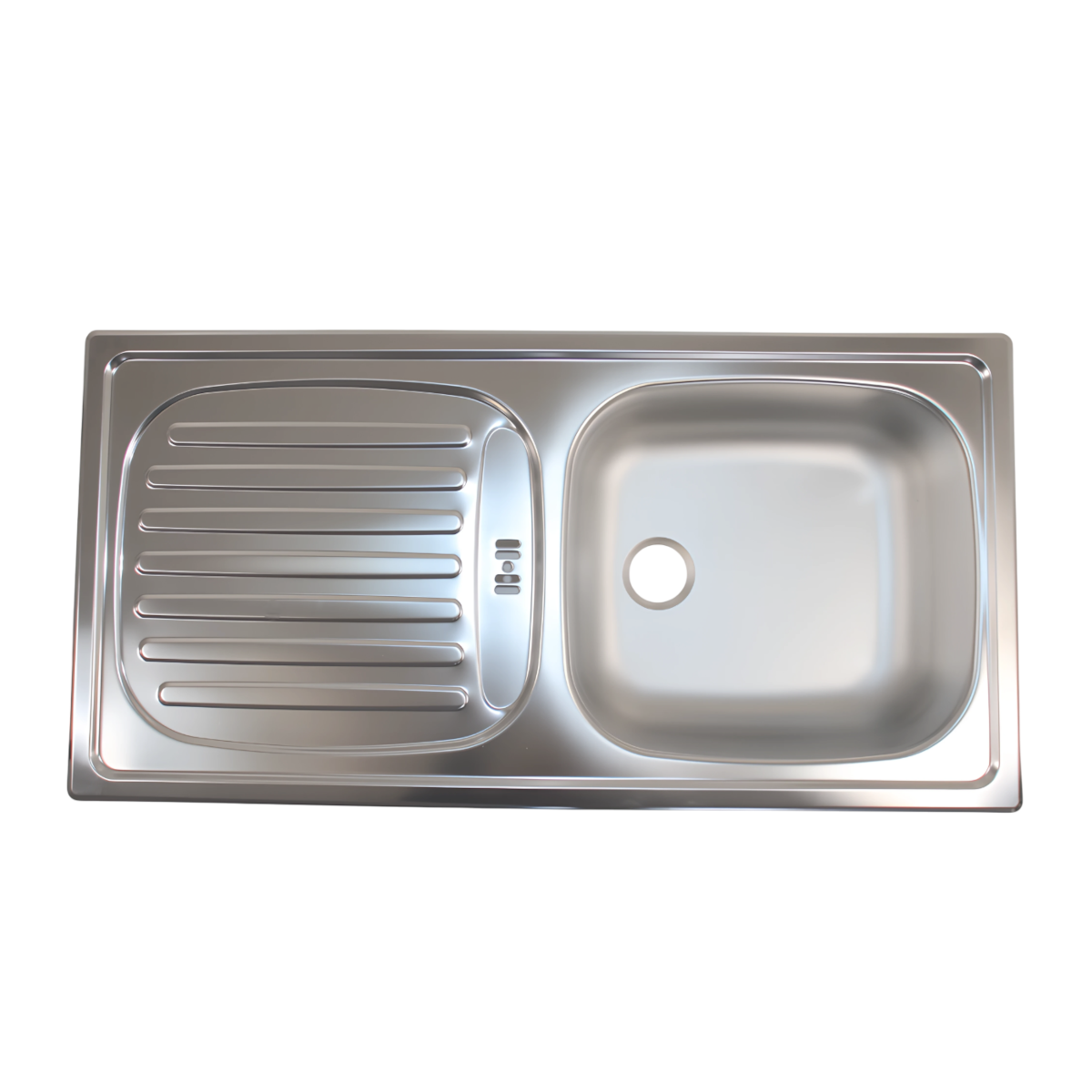 Blanco Flex Küchenspüle 86x44 cm Einbauspüle Edelstahlspüle mit Abtropffläc Blanco Flex Küchenspüle 86x44 cm Einbauspüle Edelstahlspüle mit Abtropffläc von Blanco