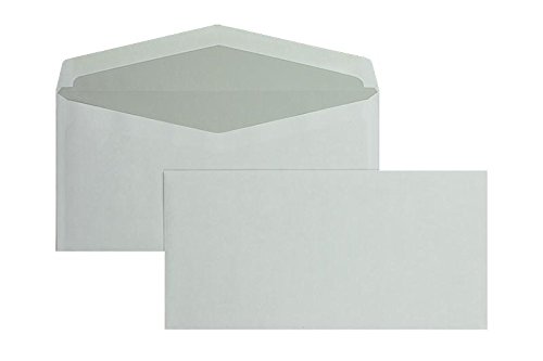 Blanke Briefhüllen - Briefumschläge - Nassklebung - Spitze Klappe - Ohne Fenster - DIN Lang - 75 g/qm Offset - 1000 Stück - Weiß Blanke Briefhüllen - Briefumschläge - Nassklebung - Spitze Klappe - Ohne Fenster - DIN Lang - 75 g/qm Offset - 1000 Stück - Weiß von Blanke Briefhüllen