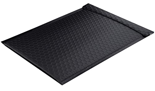 Farbige Luftpolstertaschen | Premium | 110 x 150 mm Schwarz (10 Stück) mit Abziehstreifen | Briefhüllen, Kuverts, Couverts, Umschläge mit 2 Jahren Zufriedenheitsgarantie von Blanke Briefhüllen