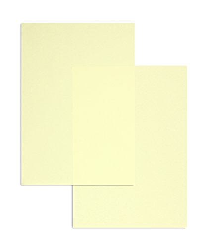 Farbiges Briefpapier, DIN A4, Blanke Briefhüllen (500, creme) von Blanke Briefhüllen