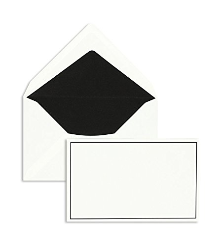 Trauerumschläge | Premium | 120 x 191 mm Weiß (100 Stück) Nassklebung | Briefhüllen, Kuverts, Couverts, Umschläge mit 2 Jahren Zufriedenheitsgarantie von Blanke Briefhüllen