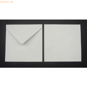 Blanke Briefumschläge 130x130mm 100g/qm gummiert VE=100 Stück weiß Blanke Briefumschläge 130x130mm 100g/qm gummiert VE=100 Stück weiß von Blanke