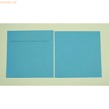 Blanke Briefumschläge 160x160mm 120g/qm haftklebend VE=100 Stück cyanb Blanke Briefumschläge 160x160mm 120g/qm haftklebend VE=100 Stück cyanb von Blanke