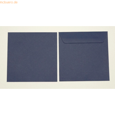 Blanke Briefumschläge 170x170mm 120g/qm gummiert VE=100 Stück nachtbla von Blanke