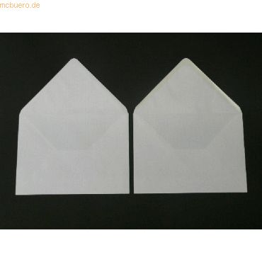 Blanke Briefumschläge 225x315mm 160g/qm gummiert VE=100 Stück weiß von Blanke