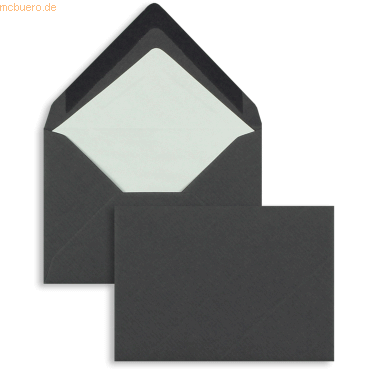 Blanke Briefumschläge 81x114mm (DIN C7) 100g/qm gummiert VE=100 Stück von Blanke