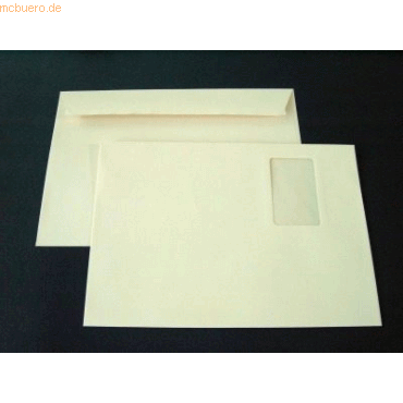 Blanke Briefumschläge C4 120g/qm haftklebend Fenster VE=250 Stück cham von Blanke
