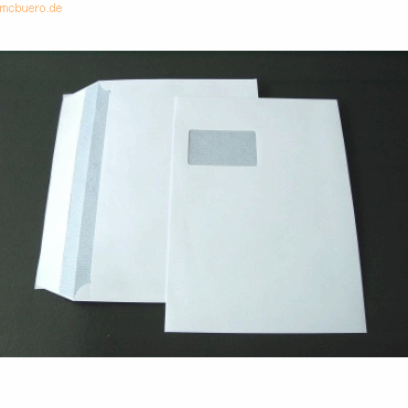 Blanke Briefumschläge C4 120g/qm haftklebend Fenster VE=250 Stück weiß Blanke Briefumschläge C4 120g/qm haftklebend Fenster VE=250 Stück weiß von Blanke