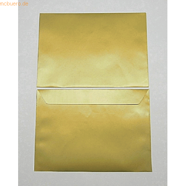 Blanke Briefumschläge C4 130g/qm haftklebend VE=100 Stück gold von Blanke