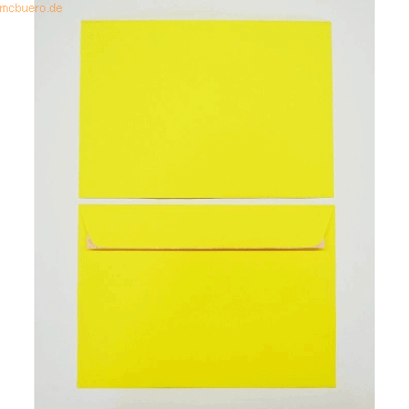 Blanke Briefumschläge C5 100g/qm haftklebend VE=100 Stück intensivgelb Blanke Briefumschläge C5 100g/qm haftklebend VE=100 Stück intensivgelb von Blanke