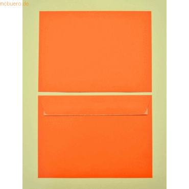 Blanke Briefumschläge C5 100g/qm haftklebend VE=100 Stück orange Blanke Briefumschläge C5 100g/qm haftklebend VE=100 Stück orange von Blanke