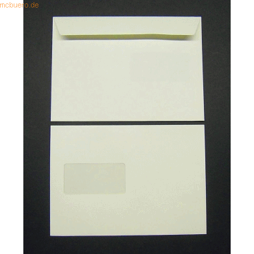 Blanke Briefumschläge C5 120g/qm haftklebend Fenster VE=500 Stück vani von Blanke