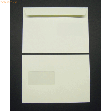 Blanke Briefumschläge C5 120g/qm haftklebend Fenster VE=500 Stück vani Blanke Briefumschläge C5 120g/qm haftklebend Fenster VE=500 Stück vani von Blanke