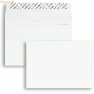 Blanke Briefumschläge C5 120g/qm haftklebend VE=250 Stück brillantweiß von Blanke